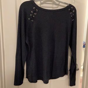 NOBO long sleeve ribbed shirt